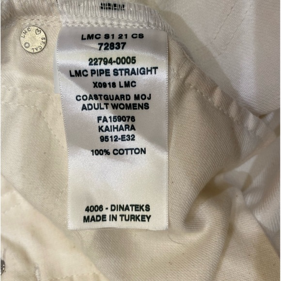 Levi’s Made and Crafted pipe straight jeans white size 27 - Picture 6 of 11